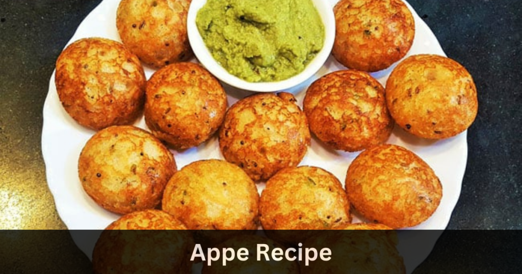 Appe Recipe In Hindi